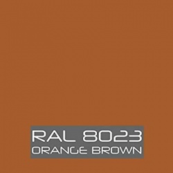 RAL 8023 Orange Brown tinned Paint